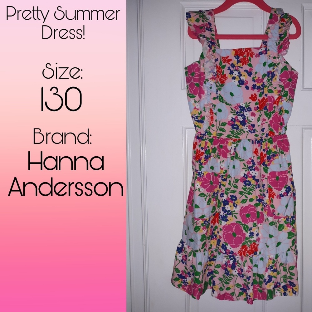 Floral dress from Hanna Andersson